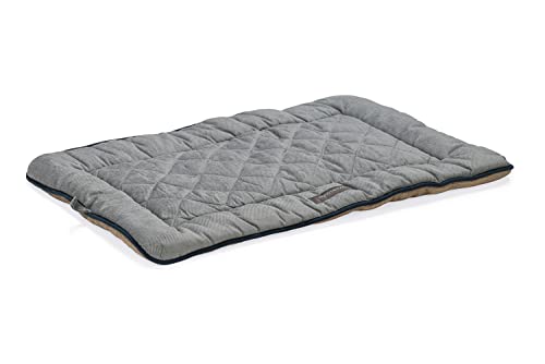 DGS Nano Chenille Sleeper Cushion Lex L: 121 cm B: 78 cm H: 3,5 cm grau von Beeztees