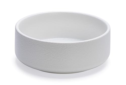 Designed by Lotte Napf Lojs, Hundenapf, Keramik, Weiß, 18x18x7 cm, 1200 ml von Beeztees