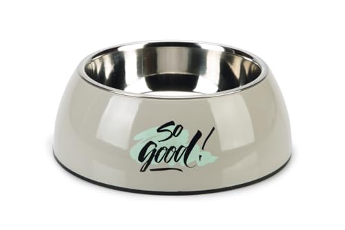 Karlie BZ HUNDENAPF, 700 ML SO Good GRAU, 22CM von Beeztees