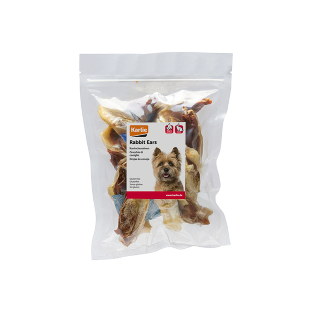 beeztees Getrocknete Kaninchenohren mit Ente - 250 g beeztees Getrocknete Kaninchenohren mit Ente - 250 g von Beeztees