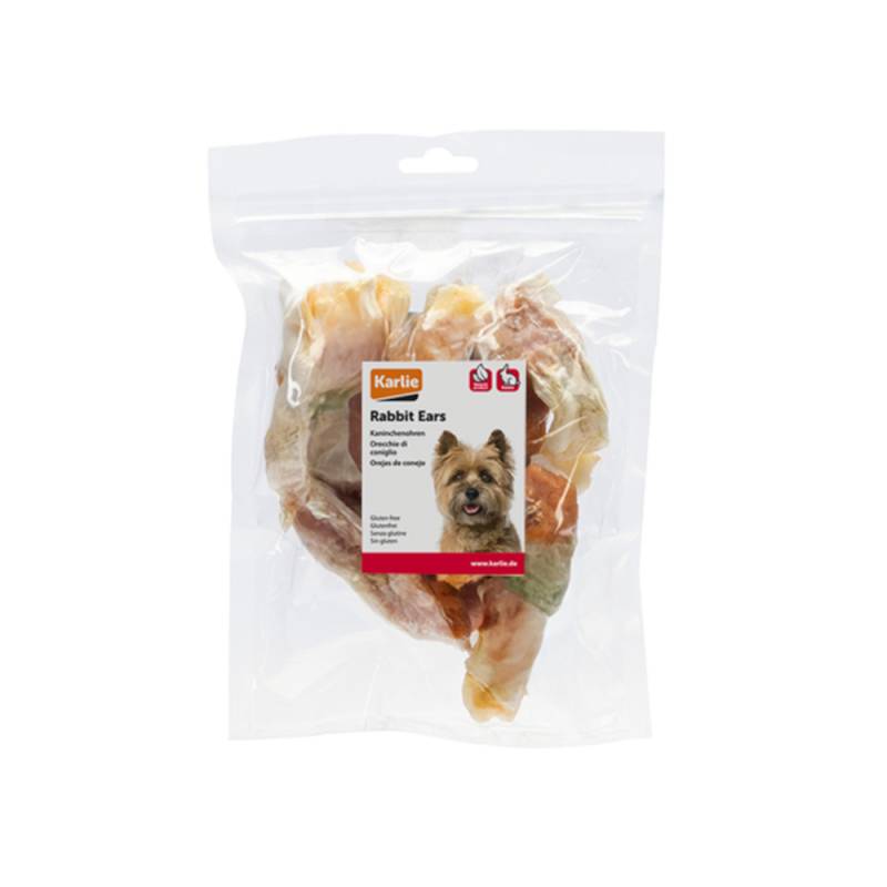 beeztees Getrocknete Kaninchenohren mit Huhn - 250 g von Beeztees