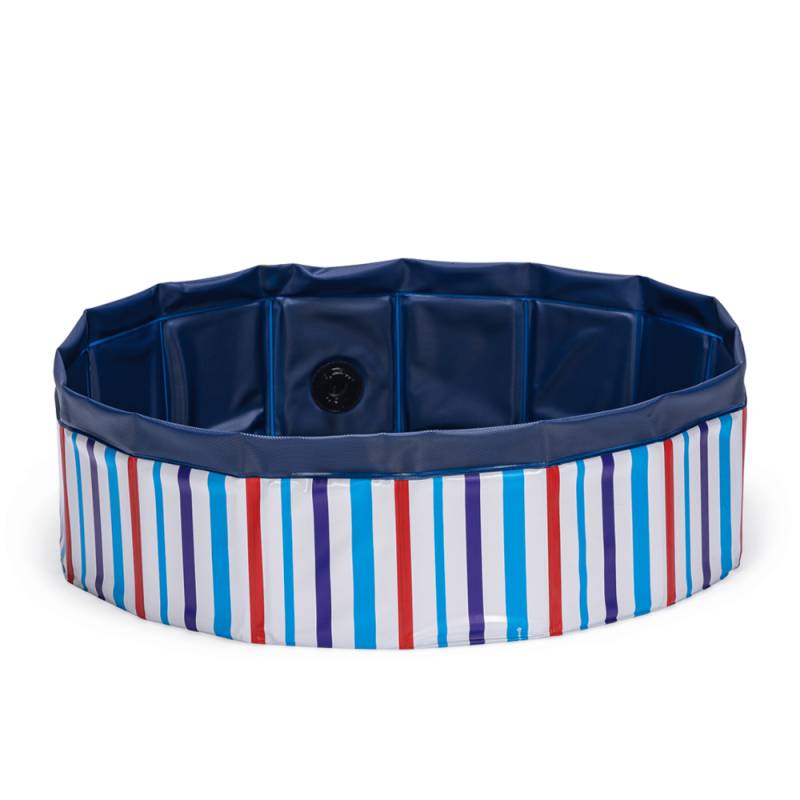 beeztees Hundeplanschbecken Doggy Dip, blau - Größe S: Ø 80 x H 20 cm von Beeztees