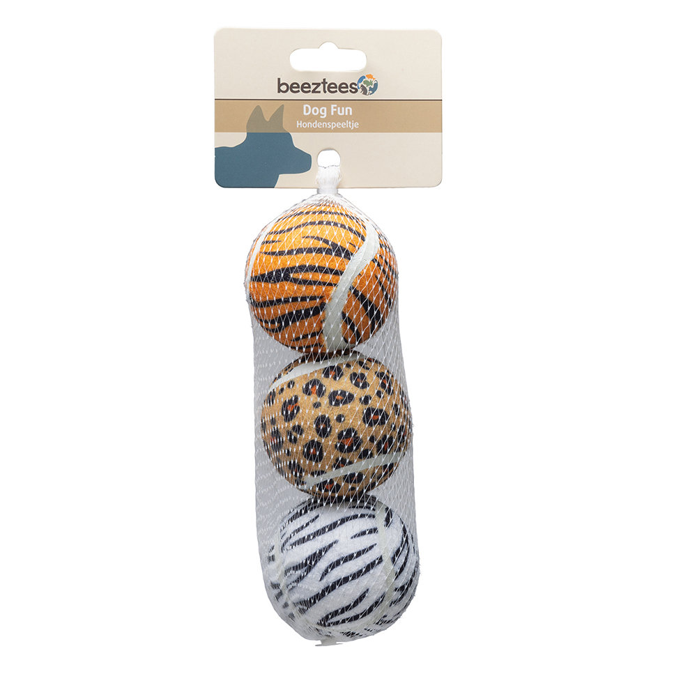 beeztees Hundespielzeug Dschungelbälle - 3 x Ø 6,5 cm beeztees Hundespielzeug Dschungelbälle - 3 x Ø 6,5 cm von Beeztees
