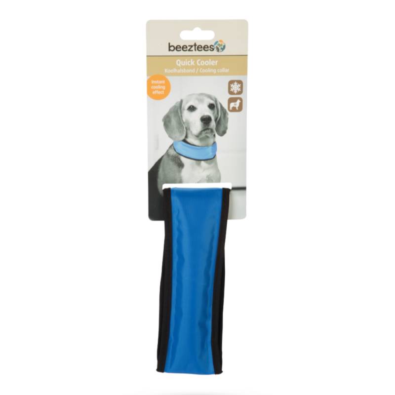 beeztees Quick Cooler Halsband Izi  - Größe M: ca. 36 - 48 cm Halsumfang von Beeztees