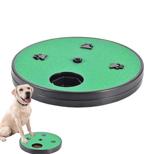Befeixue Hundekratzbrett Für Krallen | Mit Futterbox Spielzeug Pad - Drehbares Hundekrallen Brett | Für Krallen Indoor Möbel Couch Auto Training Fördern Schnüffeln von Befeixue