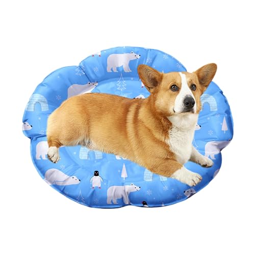 Befeixue Hundekühldecke, Kühlkissen für Hund,Chill Pet Pad - Selbstkühlung Gelmatte für Hundewaschable tragbare Innenabdeckung im Freien im Freien für Zwingerbodenauto Befeixue Hundekühldecke, Kühlkissen für Hund,Chill Pet Pad - Selbstkühlung Gelmatte für Hundewaschable tragbare Innenabdeckung im Freien im Freien für Zwingerbodenauto von Befeixue