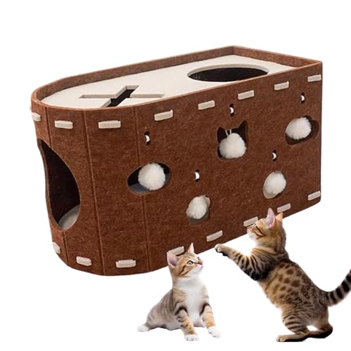Befeixue Katzen Kratzhaus | Filz Versteck Haus,Möbelschutz Kratztraining Versteck Für Innenräume Wohnung Büro Arbeitsplatz Zuhause Schlafzimmer Wohnzimmer Befeixue Katzen Kratzhaus | Filz Versteck Haus,Möbelschutz Kratztraining Versteck Für Innenräume Wohnung Büro Arbeitsplatz Zuhause Schlafzimmer Wohnzimmer von Befeixue