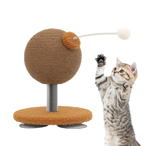 Befeixue Kratzball Für Katzen - Interaktives Kratzspielzeug Für Kätzchen,Interaktiver Saugnapf Ball Für Mehrkatzen, Innenbereich Und Unterhaltung Befeixue Kratzball Für Katzen - Interaktives Kratzspielzeug Für Kätzchen,Interaktiver Saugnapf Ball Für Mehrkatzen, Innenbereich Und Unterhaltung von Befeixue