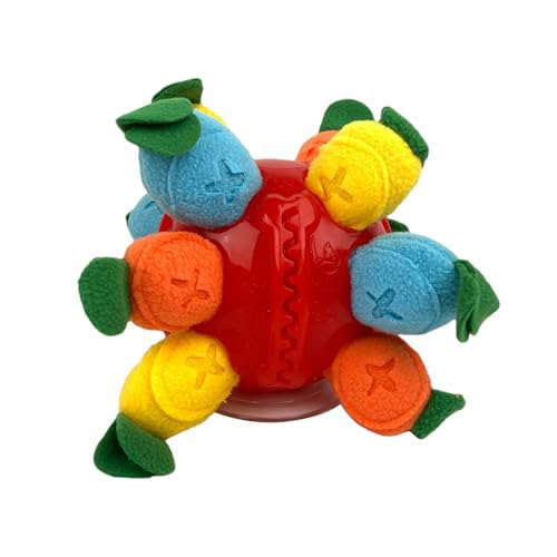 Befeixue Schnüffelspielzeug für Hunde, Schnüffelspielzeug für Hunde - Interaktiver Schnüffelball im Karotten-Design | Quietschender Puzzleball für Hundetraining und Stressabbau, fördert die Befeixue Schnüffelspielzeug für Hunde, Schnüffelspielzeug für Hunde - Interaktiver Schnüffelball im Karotten-Design | Quietschender Puzzleball für Hundetraining und Stressabbau, fördert die von Befeixue
