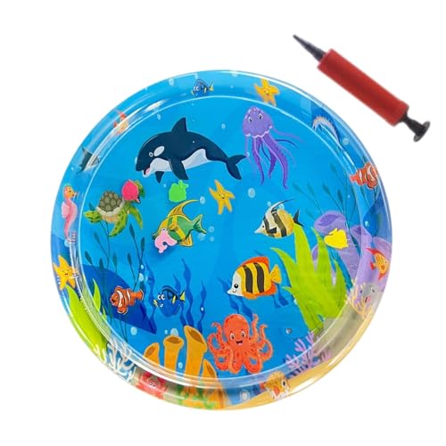 Befeixue Sensorische Wassermatte Katze | Katzen Sensor Wasserspielmatte | Aufblasbare Haustier Wasser Sensormatte | Sommerkatzen Wassermatte Mit Aufblasgerät | Wassersensor Kühlmatte Für Kinder Befeixue Sensorische Wassermatte Katze | Katzen Sensor Wasserspielmatte | Aufblasbare Haustier Wasser Sensormatte | Sommerkatzen Wassermatte Mit Aufblasgerät | Wassersensor Kühlmatte Für Kinder von Befeixue