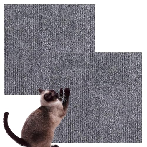 Kletternder Katzenkratzer, Katzen Kratzpads Wandaufkleber, Wand Montierte Kratzmatte Für Katzen, Trimmbarer Kratzteppich Für Katzen, Sofa Wandschutz, Kletterkatzen Kratzkratzer Aufkleber von Befeixue