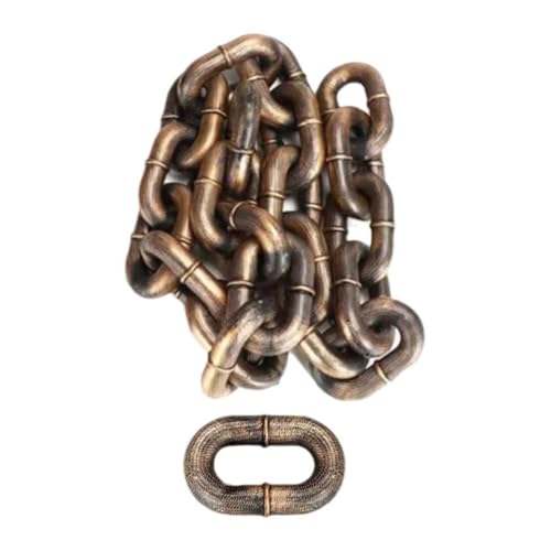 Begchy Hundezugseil Simulation Dicke Kette Große Eisenkette Lustiger Streich Hundespaziergang Haustierbedarf Seil Kupferfarbe Begchy Hundezugseil Simulation Dicke Kette Große Eisenkette Lustiger Streich Hundespaziergang Haustierbedarf Seil Kupferfarbe von Begchy