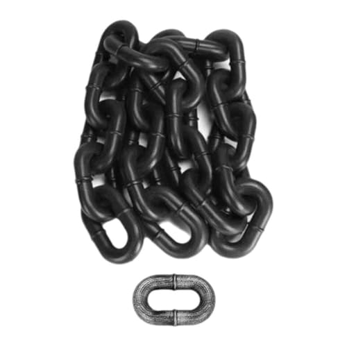 Begchy Hundezugseil Simulation Dicke Kette Große Eisenkette Lustiger Streich Hundespaziergang Haustierbedarf Seil Schwarz Begchy Hundezugseil Simulation Dicke Kette Große Eisenkette Lustiger Streich Hundespaziergang Haustierbedarf Seil Schwarz von Begchy