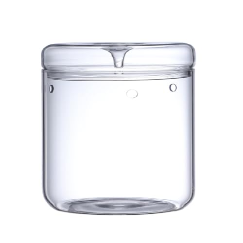 Begchy Mikro-Landschaftsglasterrarium mit Tausammeldeckel, Bonsai-Vase Aus Glas, Mikroskopische Landschaft, Ökologische Flasche S Begchy Mikro-Landschaftsglasterrarium mit Tausammeldeckel, Bonsai-Vase Aus Glas, Mikroskopische Landschaft, Ökologische Flasche S von Begchy