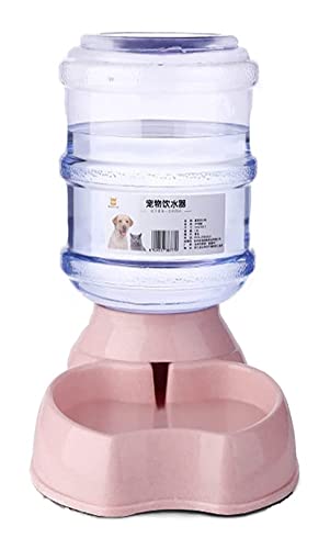 Haustier-Wasserspender, 3,8 l, automatische Futterspender für Katzen, große Kapazität, Katzenwasserbrunnen (Wasserspender) von Begonial