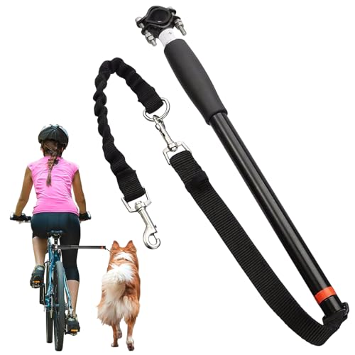 Fahrradleine für Hunde, Hände frei Fahrrad-Hundeleine, Zugkraftleine mit Stoßfeder und Abstandhalter, Einfache Installation und Demontage, Fahrrad hundeleine zum Laufen, Joggen, Wandern Fahrradleine für Hunde, Hände frei Fahrrad-Hundeleine, Zugkraftleine mit Stoßfeder und Abstandhalter, Einfache Installation und Demontage, Fahrrad hundeleine zum Laufen, Joggen, Wandern von Behogan