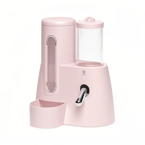 Beimus Automatischer Futterspender und Wasserspender für Kleintiere, Doppelzweck, kein Verschütten, Design für Hamster Beimus Automatischer Futterspender und Wasserspender für Kleintiere, Doppelzweck, kein Verschütten, Design für Hamster von Beimus