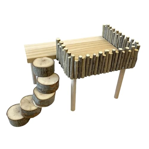 Beimus Kletterleiter aus Holz, praktisches Hamsterspielzeug, verdickte Unterhaltung, glatter Hamster, Landschaftsbau Beimus Kletterleiter aus Holz, praktisches Hamsterspielzeug, verdickte Unterhaltung, glatter Hamster, Landschaftsbau von Beimus