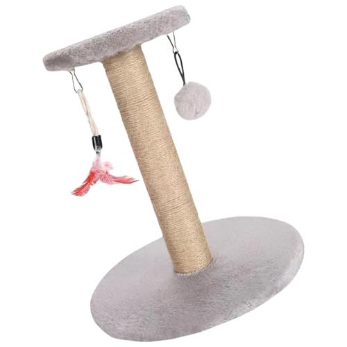 Beimus Kratzbaum aus natürlichem Sisal, kleine Katzen, Kratzbaum mit hängenden Bällen zum Schutz von Möbeln und Zuhause Beimus Kratzbaum aus natürlichem Sisal, kleine Katzen, Kratzbaum mit hängenden Bällen zum Schutz von Möbeln und Zuhause von Beimus