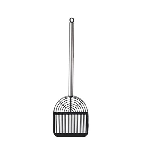 Beimus Metallstreu Werkzeug mit ergonomischem Griff - Hohlsieb für große Kätzchen & Box Multifunktionale Katzen Sandsieb Werkzeug von Beimus