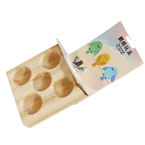Beimus Papageien Fütterungsspielzeug Holz Vögel Spielständer Interaktiv Haustier Spielzeug Zubehör für Futtersuche Beimus Papageien Fütterungsspielzeug Holz Vögel Spielständer Interaktiv Haustier Spielzeug Zubehör für Futtersuche von Beimus