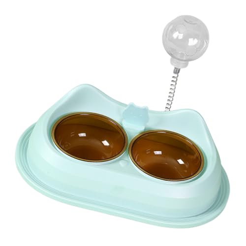 Beimus Praktischer Doppelnapf für Haustiere, Trockenfutter, Bewässerungsnapf, Futternapf, Futternapf für Haustiere Beimus Praktischer Doppelnapf für Haustiere, Trockenfutter, Bewässerungsnapf, Futternapf, Futternapf für Haustiere von Beimus