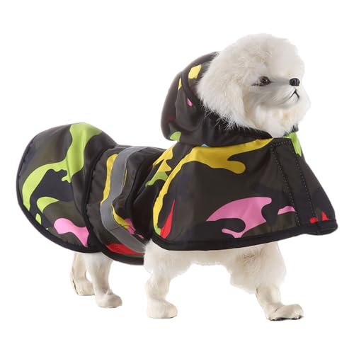 Beimus Reflektierende Regenjacke für kleine Hunde, wasserdichte Regenjacken sorgen für bequemes Gehen im Freien Beimus Reflektierende Regenjacke für kleine Hunde, wasserdichte Regenjacken sorgen für bequemes Gehen im Freien von Beimus