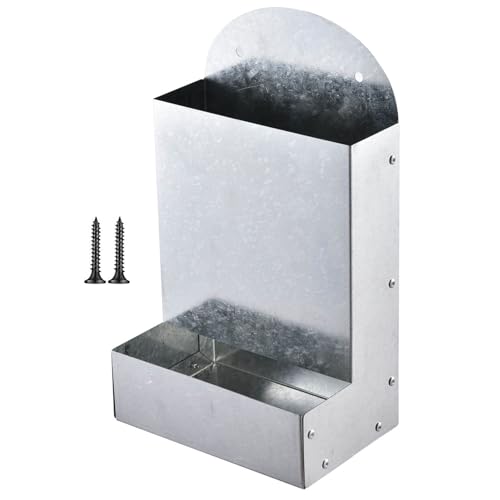 Effizienter Geflügelbehälter für ausreichend Mineralstoffe und zerkleinerte Materialien, wetterfestes Design für den Außenbereich, Hühnerfutterstation von Beimus