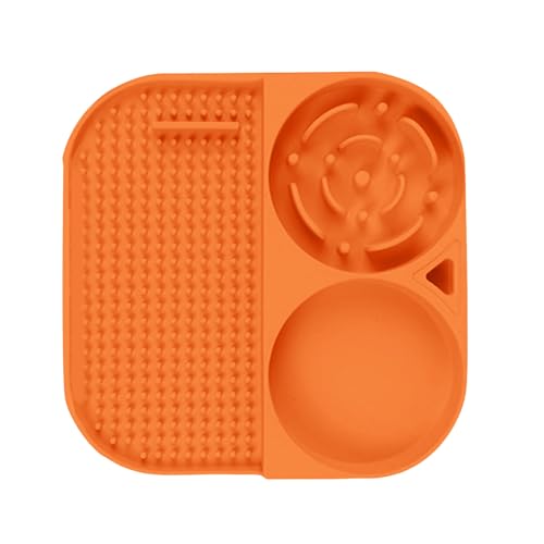 Futternapf aus Silikon für Katzen und Hunde, rutschfestes Design, einfach zu pflegen, fördert eine bessere Verdauung, lebensmittelechtes Silikon-Pad von Beimus