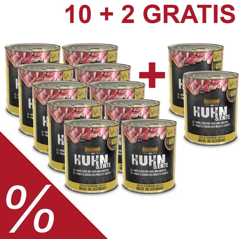 10+2 Aktion - Belcando 12 x 800g Truthahn mit Reis &... (4,16 € pro 1 kg) von Belcando