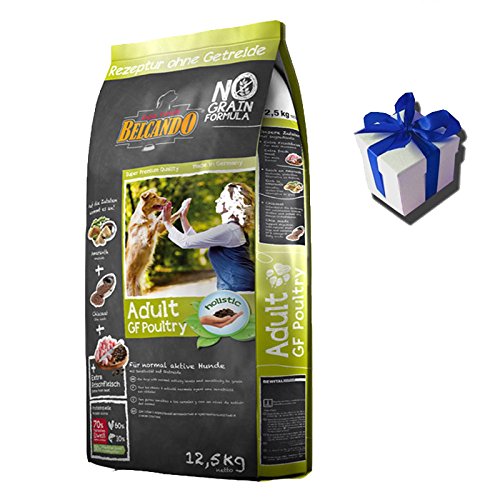 12,5 kg Belcando Adult GF Poultry Geflügel getreidefreies Hundefutter + Geschenk von Belcando