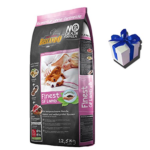 12,5 kg Belcando FINEST GF Lamb / Lamm getreidefreies Hundefutter + Geschenk von Belcando