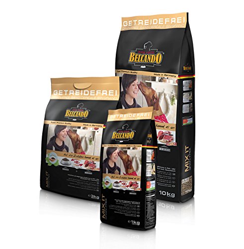 BELCANDO Ergänzungsfuttermittel zur Fleischfütterung MIX IT GRAIN-FREE für Hunde 1,0 kg von Belcando