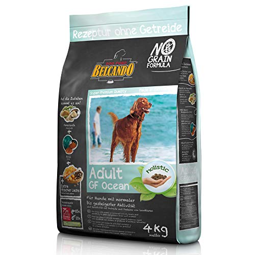 Belcando Adult GF Ocean [4 kg] getreidefreies Hundefutter | Sortenreines Trockenfutter ohne Getreide | Alleinfutter für ausgewachsene Hunde ab 1 Jahr von Belcando