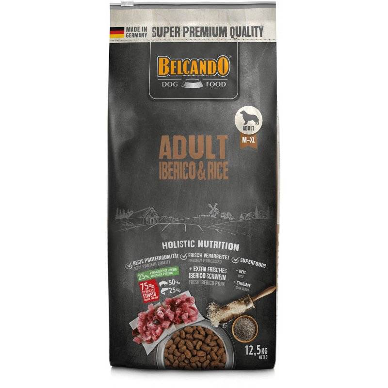 Belcando Adult Iberico & Rice 12,5 kg (3,72 € pro 1 kg) von Belcando