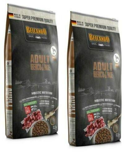 Belcando Adult Iberico & Rice 2 x 12,5 kg für Hunde mit normaler Aktivität-Sparpaket von Belcando