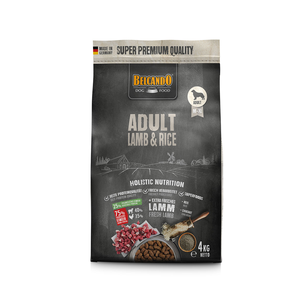 Belcando Adult Lamb & Rice 4kg von Belcando