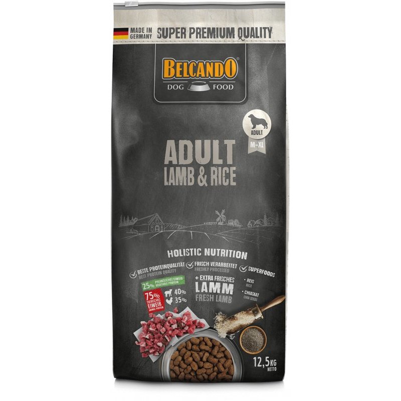 Belcando Adult Lamm & Reis - 12,5 kg (4,16 € pro 1 kg) von Belcando