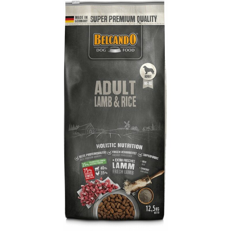 Belcando Adult Lamm & Reis 4 kg (4,99 € pro 1 kg) von Belcando