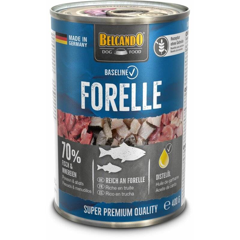 Belcando Baseline Forelle 400 g (4,43 € pro 1 kg) von Belcando