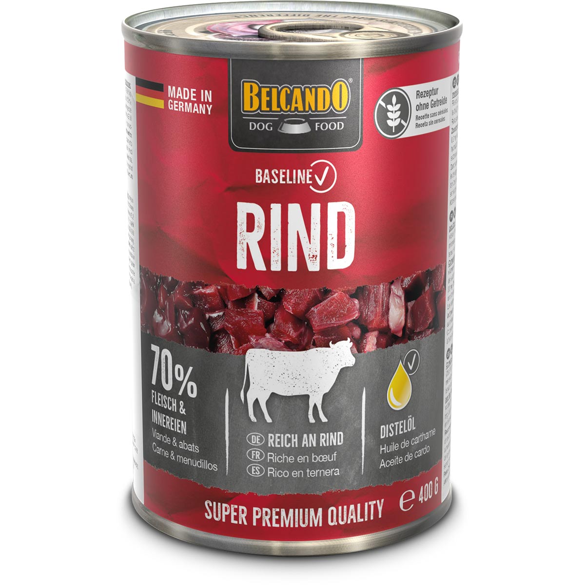 Belcando Baseline Rind 6x400g von Belcando