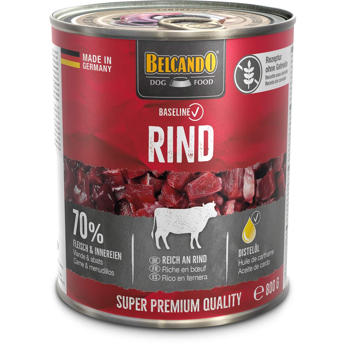 Belcando Baseline Rind 6x800g von Belcando