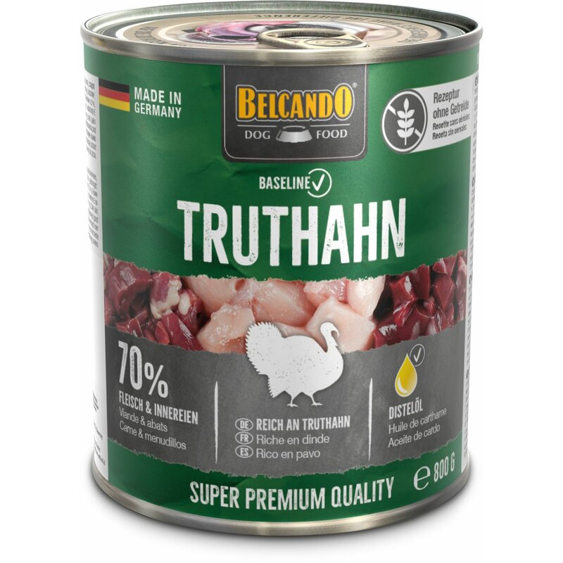 Belcando Baseline Truthahn 800 g (3,71 € pro 1 kg) von Belcando