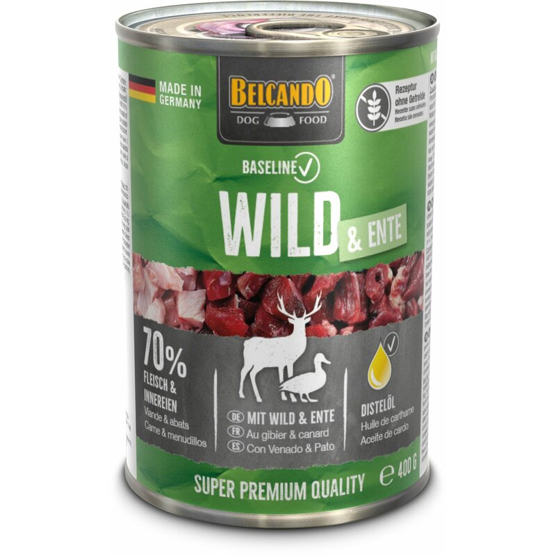 Belcando Baseline Wild & Ente 400 g (4,43 € pro 1 kg) von Belcando