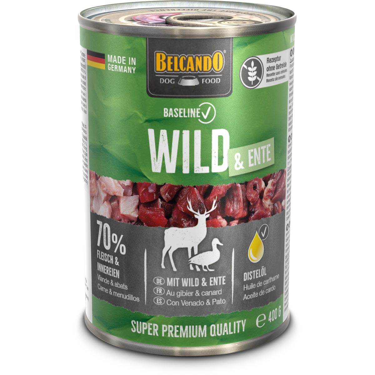 Belcando Baseline Wild und Ente 6x400g Belcando Baseline Wild und Ente 6x400g von Belcando