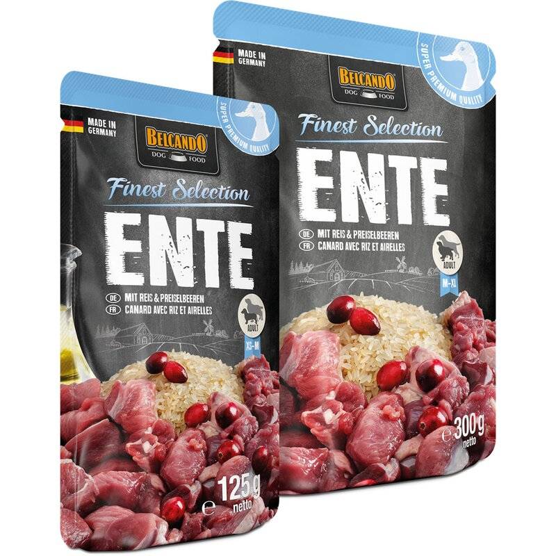 Belcando Ente mit Reis & Preiselbeeren - 125 g (11,12 € pro 1 kg) von Belcando