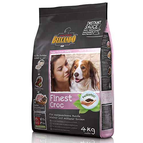 Belcando Finest Croc [4 kg] Hundefutter | Trockenfutter für kleine & mittlere Hunde | Alleinfuttermittel für ausgewachsene Hunde ab 1 Jahr von Belcando