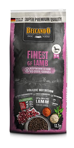 Belcando Finest GF Lamb [12,5 kg] getreidefreies Hundefutter | Trockenfutter für kleine & mittlere Hunde | Alleinfuttermittel für Hunde ab 1 Jahr von Belcando