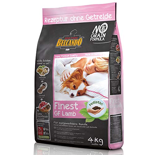 Belcando Finest GF Lamb [4 kg] getreidefreies Hundefutter | Trockenfutter für kleine & mittlere Hunde | Alleinfuttermittel für Hunde ab 1 Jahr von Belcando