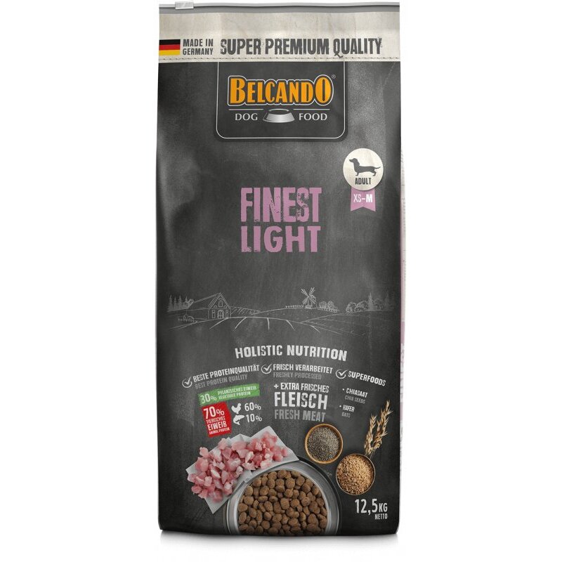 Belcando Finest Light - 12,5 kg (Verpackung beschädigt) (11,74 € pro 1 kg) von Belcando